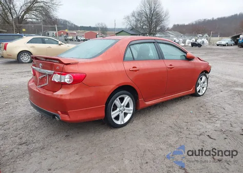 2013 Toyota Corolla S Special Edition из США, поврежденный, VIN 2T1BU4EE1DC074970